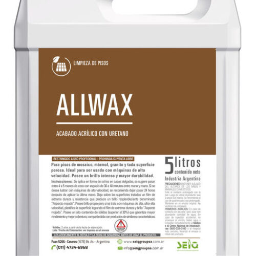 ALLWAX  X 5L NATURAL