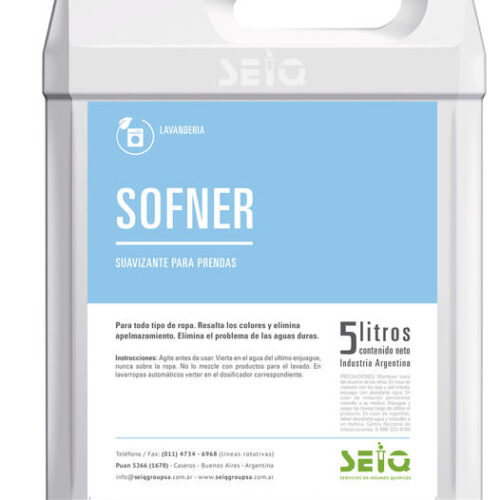 SUAVIZANTE SOFNER  X 5L