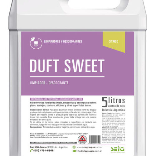 DUFT SWEET CITRICO X 5L