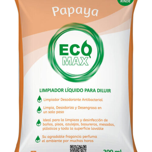 SOBRE DESODORANTE  ECOMAX PAPAYA