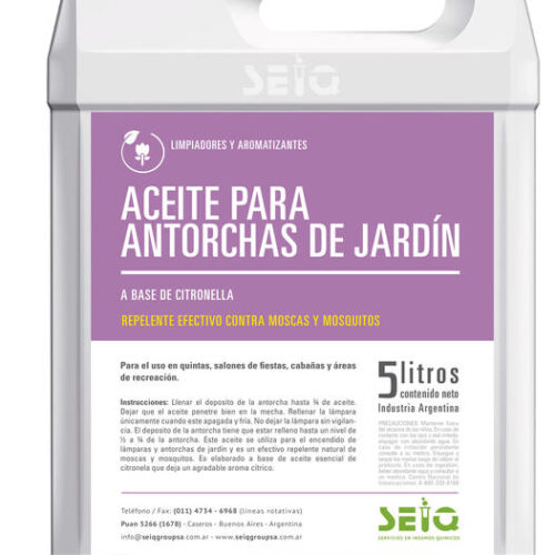 ACEITE PARA ANTORCHAS  X 5L