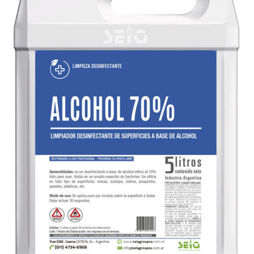 ALCOHOL 70% X 5L