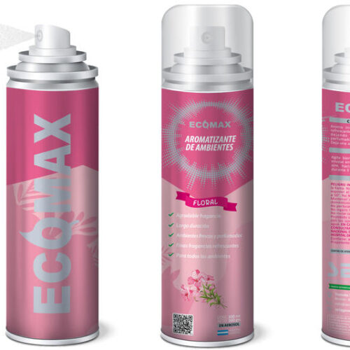 ECOMAX AERO AROMATIZANTE DE AMBIENTES FLORAL x 360g