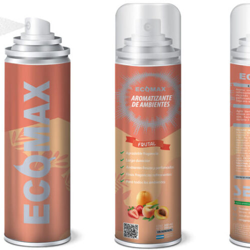 ECOMAX AERO AROMATIZANTE DE AMBIENTES FRUTAL x 360g