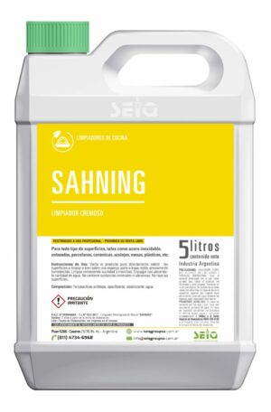 SAHNING X 5L - Limpiador cremoso