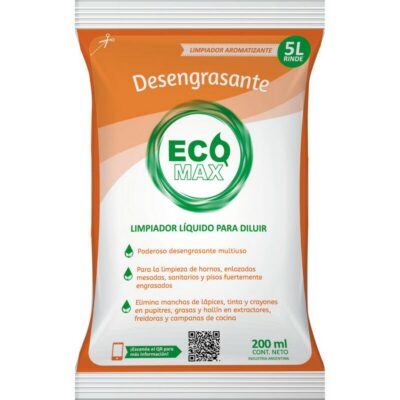 SOBRE DESENGRASANTE ECOMAX