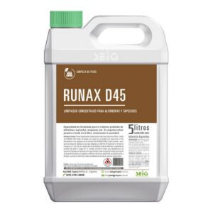 RUNAX  D 45  X 5L limpia alfombras