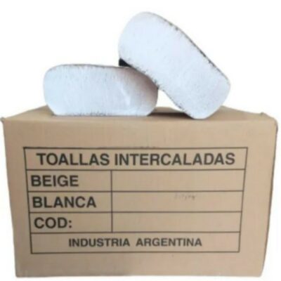 TOALLA INTERCALADA BLANCO 2500