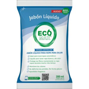 ECOMAX JABON LIQUIDO PARA ROPA