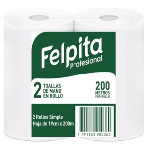 TOALLA FELPITA 2x200 mts SH