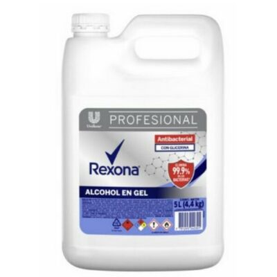 REXONA ALCOHOL EN GEL 5L