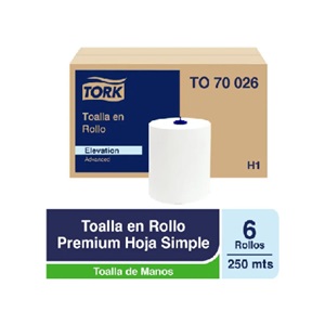 TORK ADVANCED TOALLA JUMBO H/S 6X250