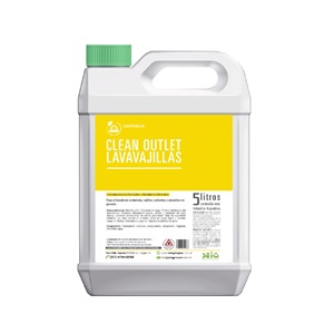 CLEAN OUTLET LAVAVAJILLAS X 5L - Detergente manual