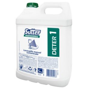 DETER 1 X 5L- Detergente lavavajillas manual concentrado