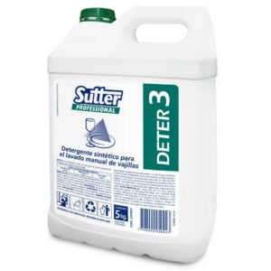 DETER 3 X 5L- Detergente sintetico ULTRA CONCENTRADO para el lav
