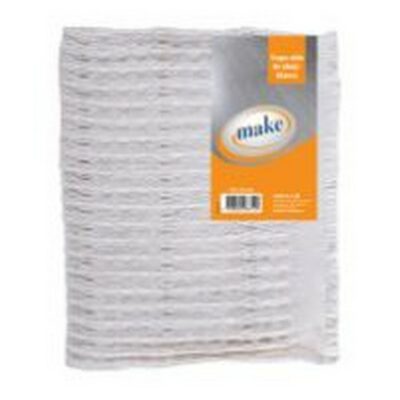 TRAPO NIDO DE ABEJAS 50X60 BCO