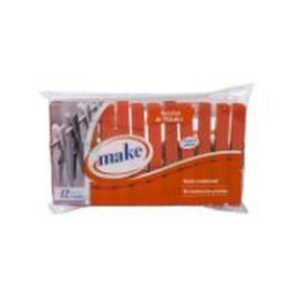 BROCHE P ROPA PLASTICO X 12u