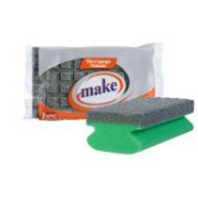 FIBRA ESPONJA PLATEADA