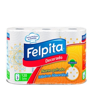 Rollo Cocina FELPITA 10x3 Decorado  40 p