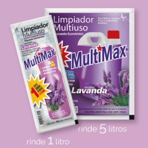 SOBRE MULTIMAX Limpiador - Rinde 5 litros