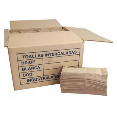 TOALLA INTERCALADA BEIGE