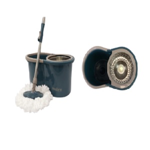 CONJUNTO MOP ROTATIVO 13L C/CESTO INOX Nobre