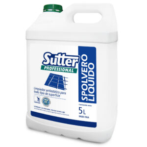 SPOLVERO LIQUIDO X 5L-Limpiador antiest  para todo tipo de supef