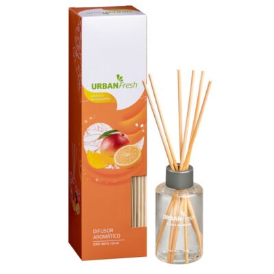 Difusor Aromatico con Varillas URBAN FRESH  MANGO MANDARINA