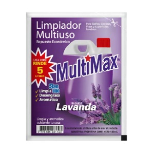SOBRE MULTIMAX Limpiador - Rinde 5 litros