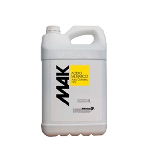 MAK HCI SOLUTION 19% 5L MURIATICO
