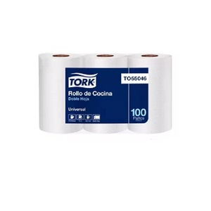 TORK UNIVERSAL ROLLO COCINA 100P D/H 15PAQ