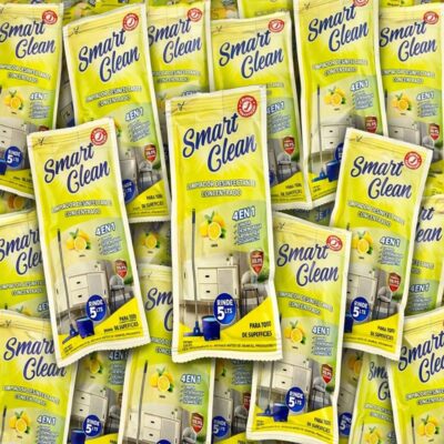 SOBRE DESODORANTE ANTIBACTERIAL SMART CLEAN LIMÓN X 150 CC