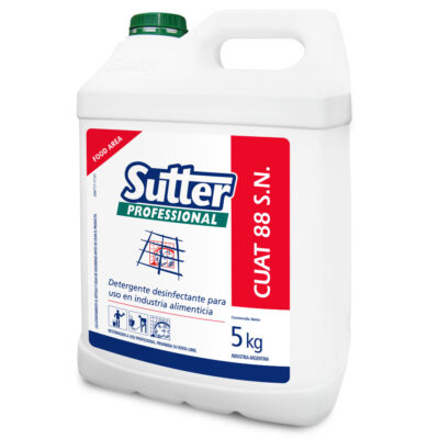 CUAT 88 S.N. X 5L- Uso en la industria alimenticia