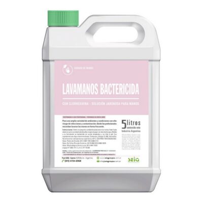 10000 LAVA MANOS BACTERICIDA X 5L
