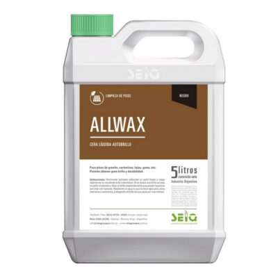 14003 ALLWAX X 5L NEGRO