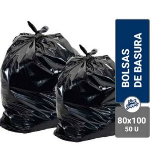 BOLSA NEGRO 80X110 X 50U