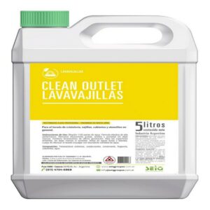 CLEAN OUTLET LAVAVAJILLAS X 5L