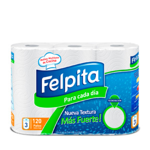 Rollo Cocina FELPITA 10x3 Bco 40 p