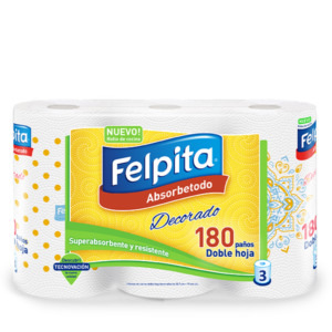 Rollo Cocina FELPITA 10x3 Decorado 60p