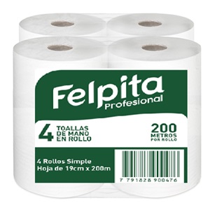 TOALLA FELPITA 4x200 mts SH