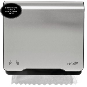Disp FELPITA Toalla AutoCut-Prem Inox.