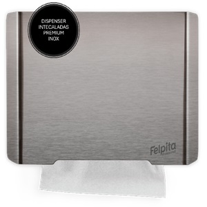 Disp FELPITA Toalla Interc-Premium Inox