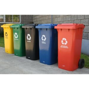 ROYCO CONTENEDOR C-RUEDAS 240L