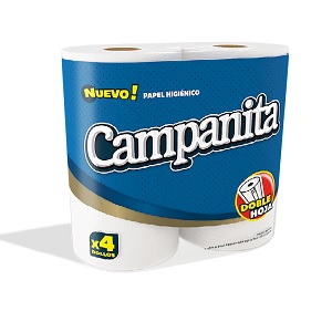 HIGIENICO CAMPANITA ULTRA D/H 12 X 4 X 30 MTS.