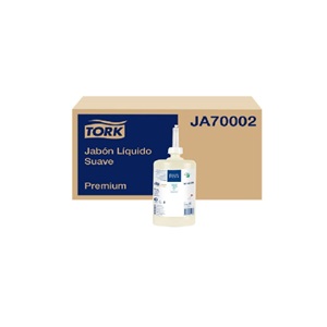 TORK JABON LIQUIDO SUAVE X 6 UNID